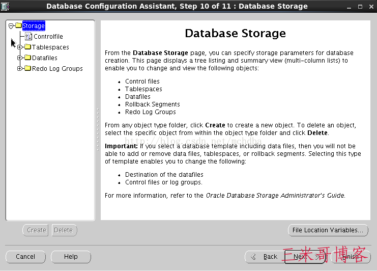 Linux下安装Oracle11G详细过程  oracle linux系统 oracle创建用户 数据库文件 root权限 文件目录 linux服务器 yum 表空间 oracle数据库 oracle系统 oracle表空间 install 第28张